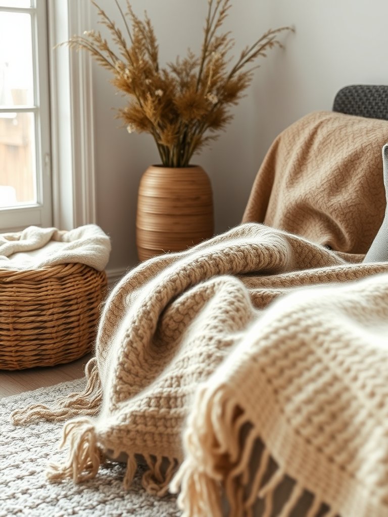 Incorporate Wool Throw Blankets