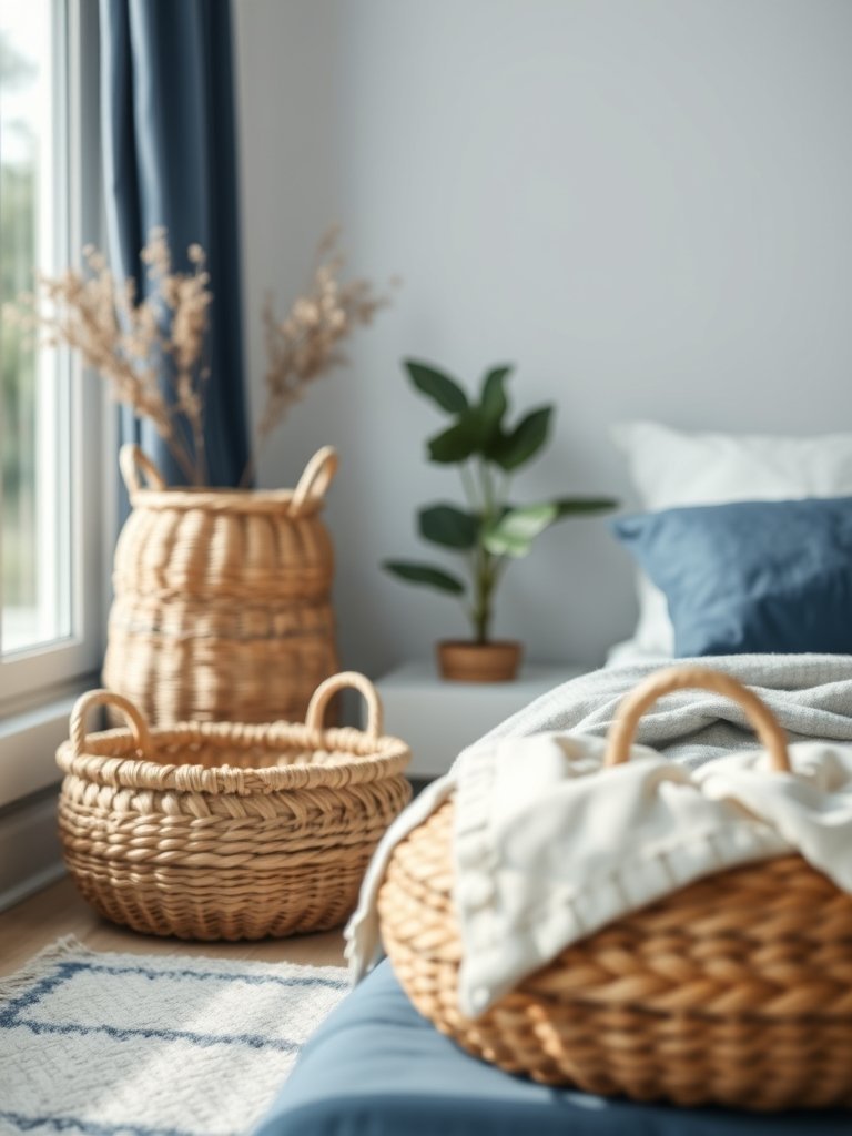 Incorporate Woven Baskets