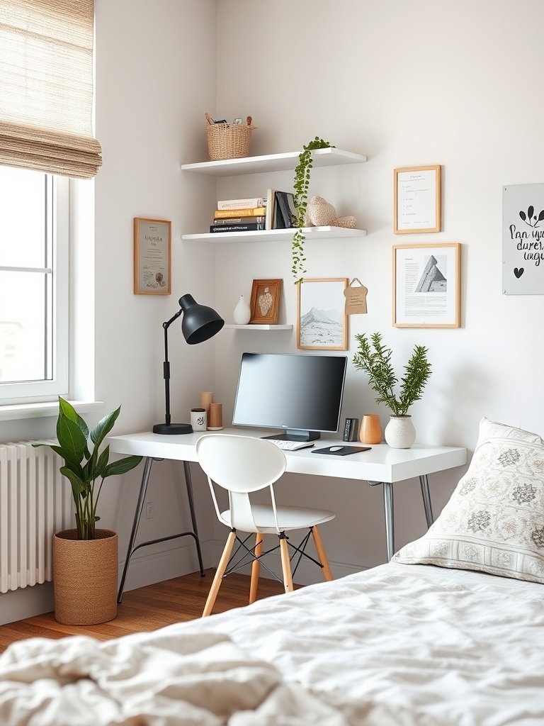 Install a Corner Desk
