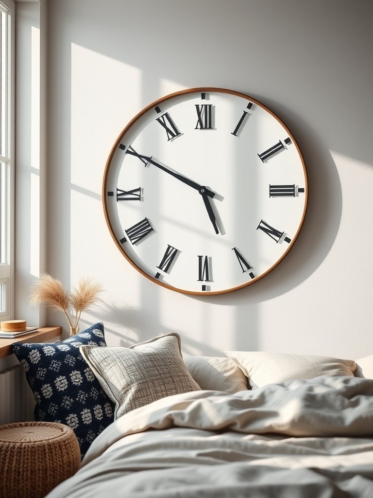 Install A Large Wall Clock