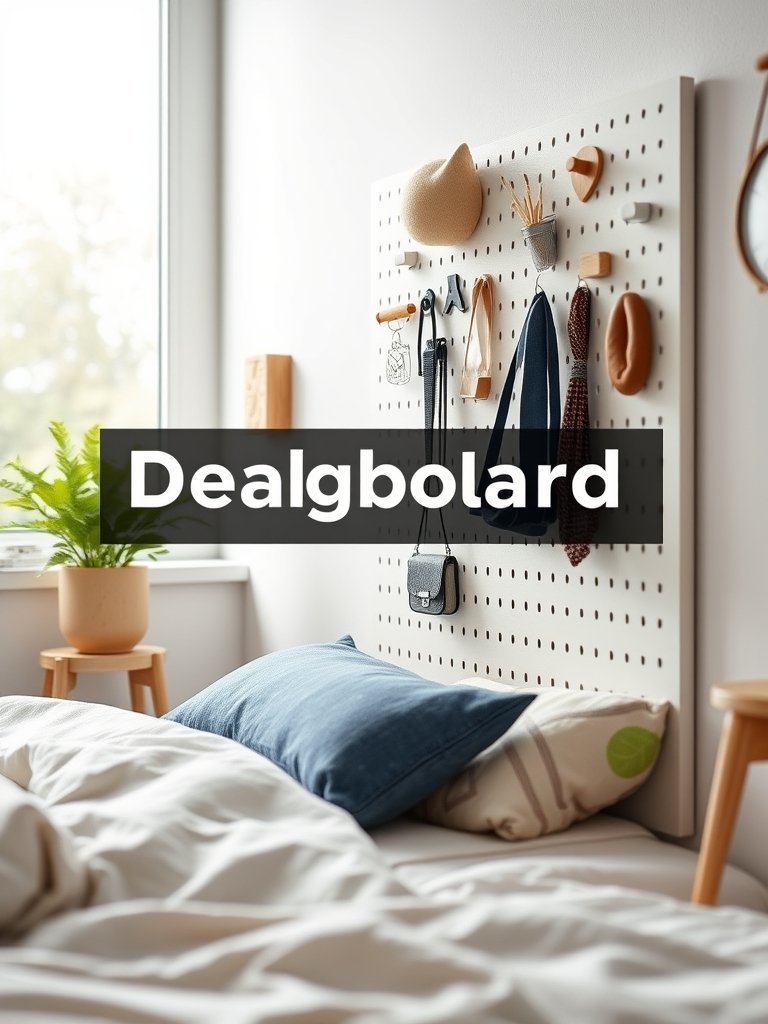 Install A Pegboard Organizer
