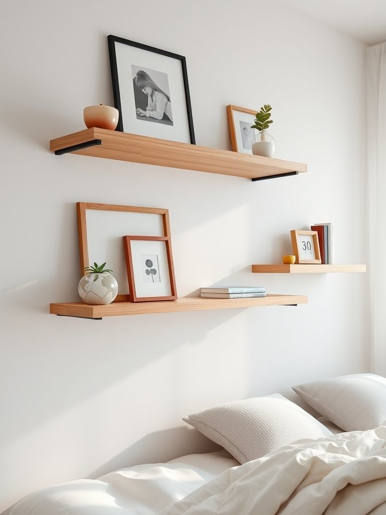 Install Floating Display Shelves