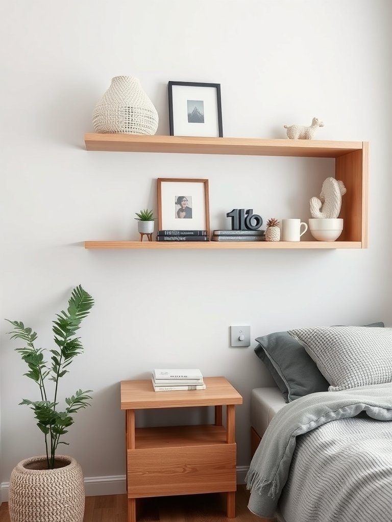 Install Floating Shelves