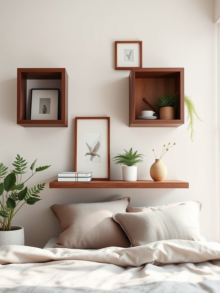 Install Floating Shelves for Decor
