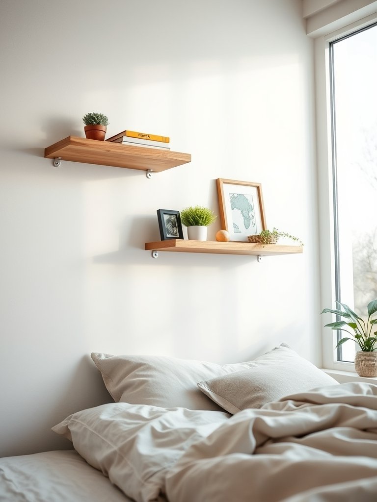 Install Floating Wall Shelves
