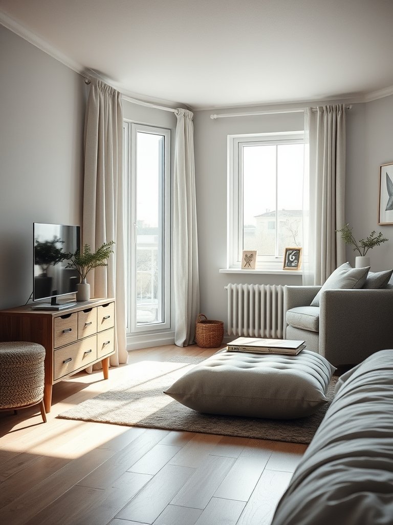 Install Low Profile Furniture Near Floors