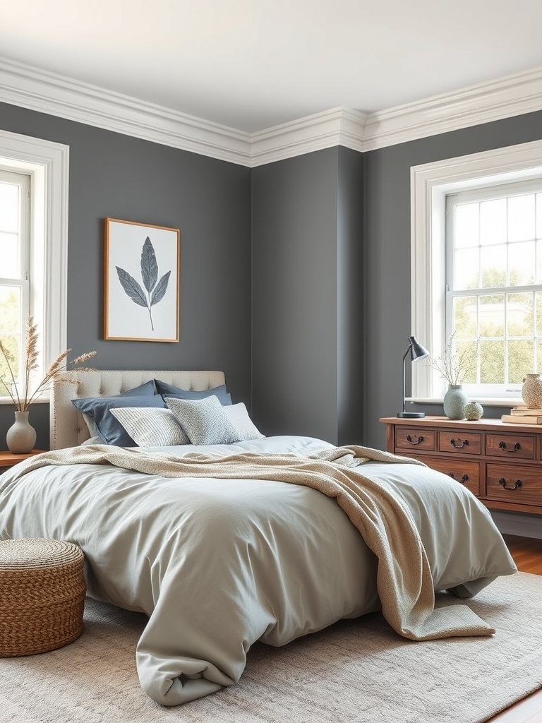 Install White Crown Molding
