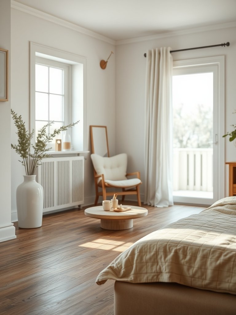 Keep Flooring Neutral and Light