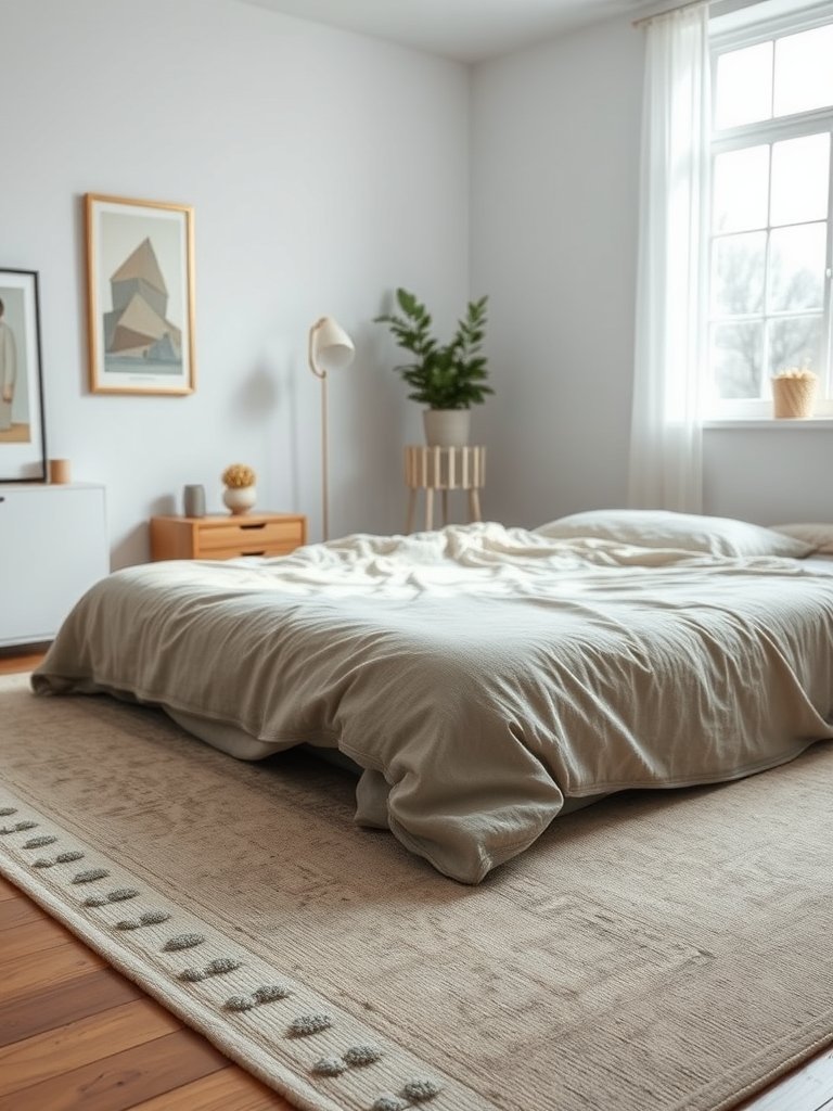 Lay A Large Area Rug