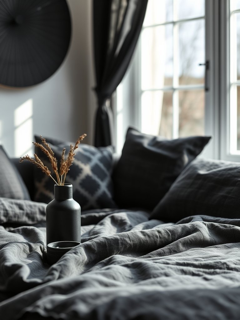 Layer Different Black Textures