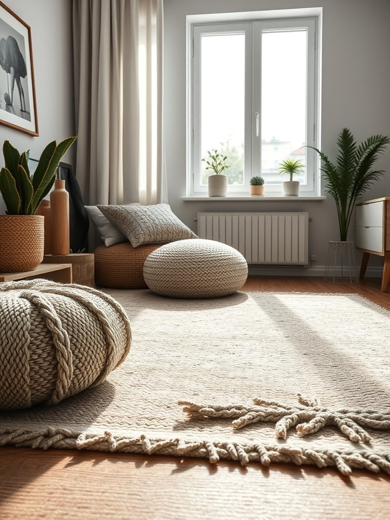 Layer Rugs for Extra Texture