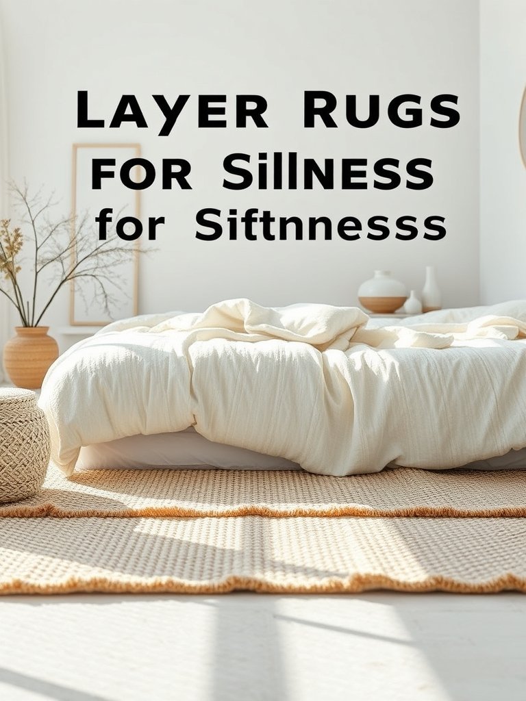 Layer Your Rugs for Softness