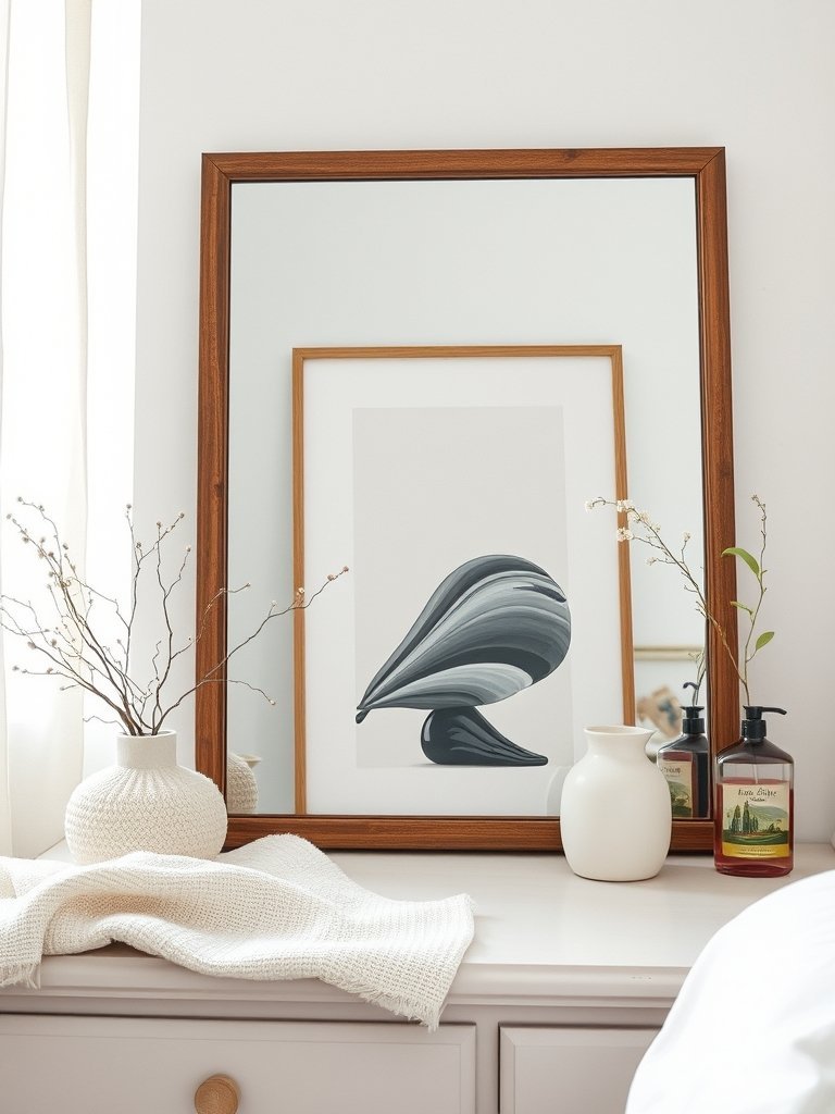 Lean Art Against the Mirror