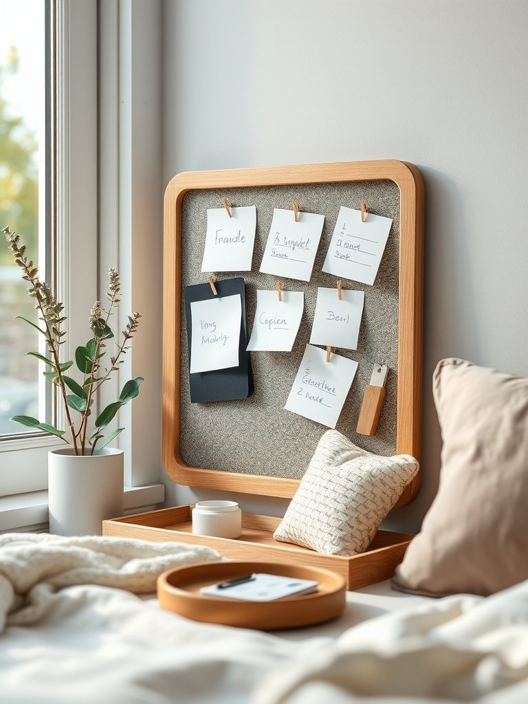Magnetic Board Memo Center