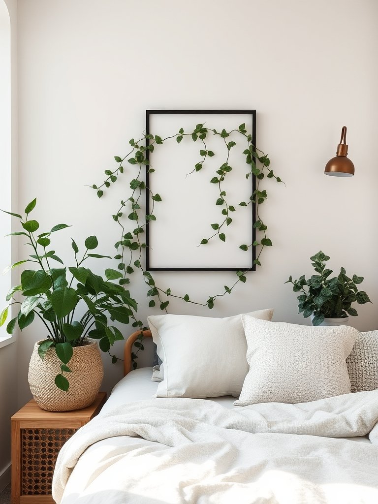 Mix Vines With Wall Art