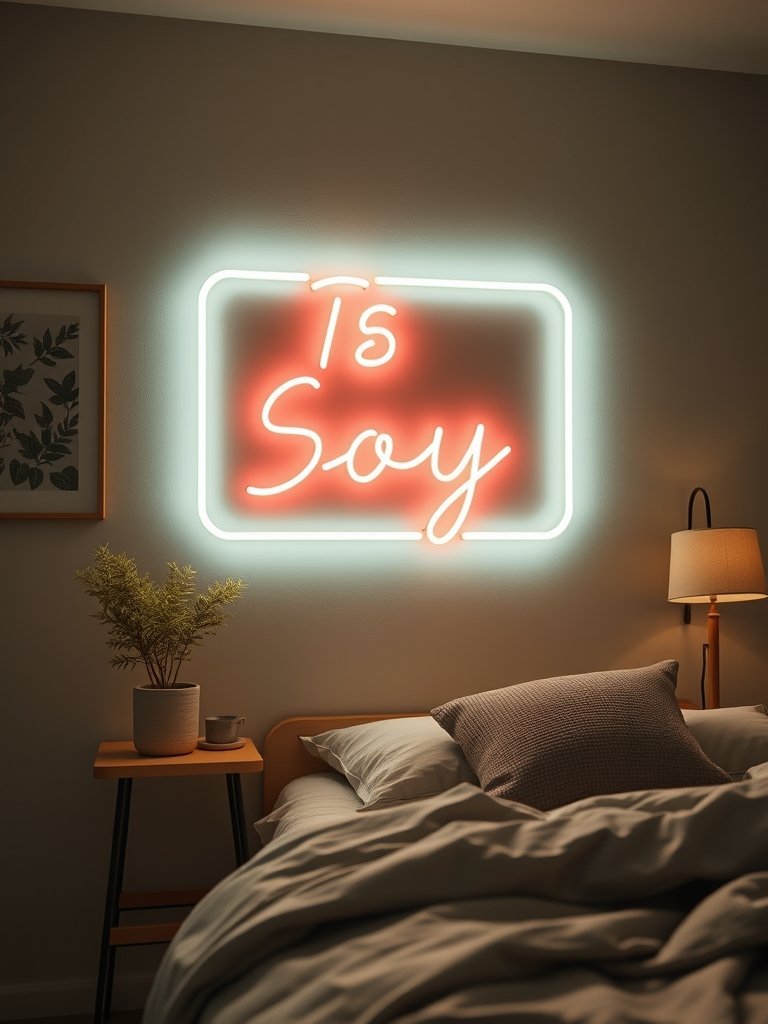 Neon Sign Wall Feature Light