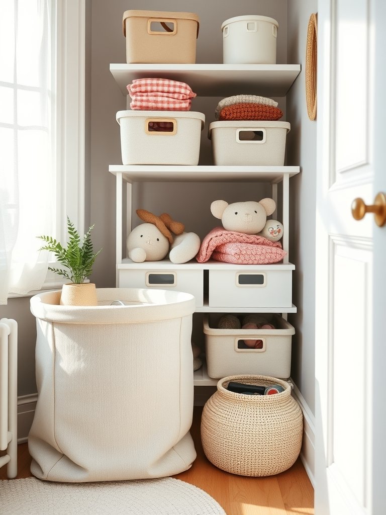 Organize With Bins