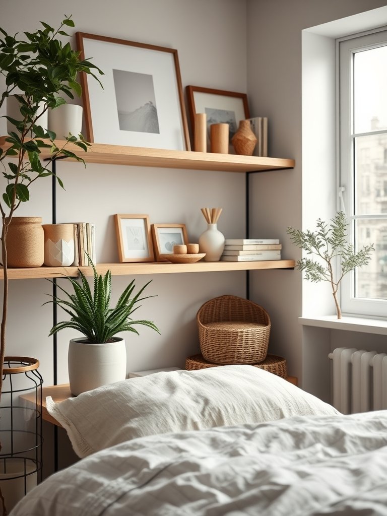 Organize with Open Shelving