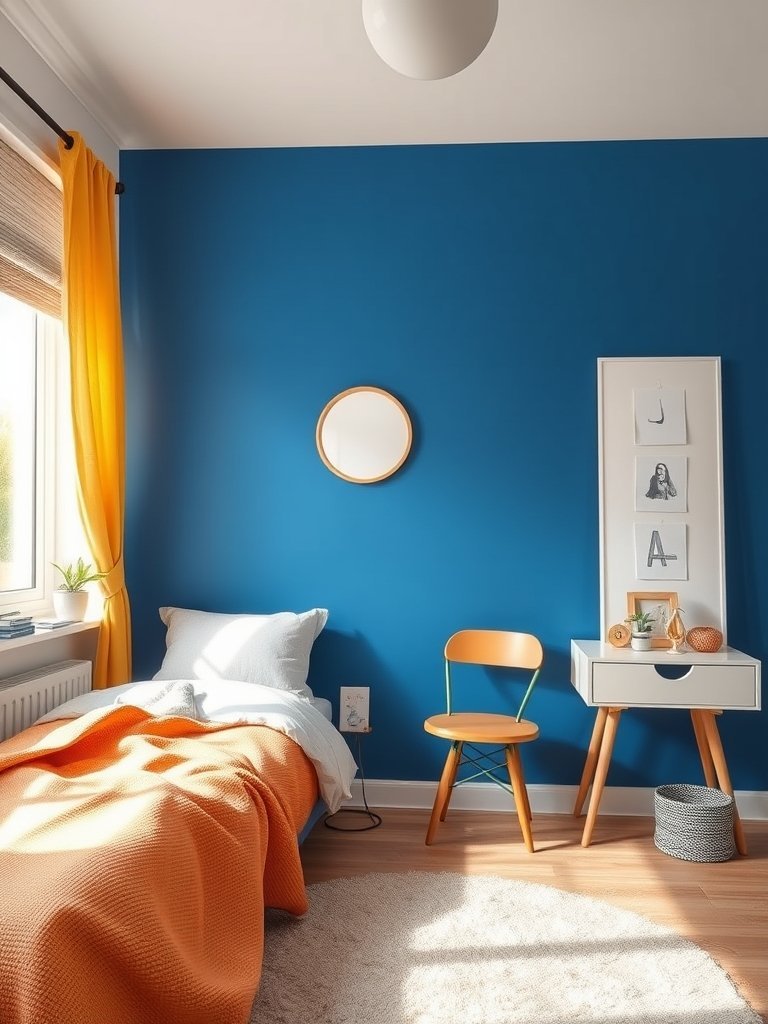 Paint One Wall a Bold Color