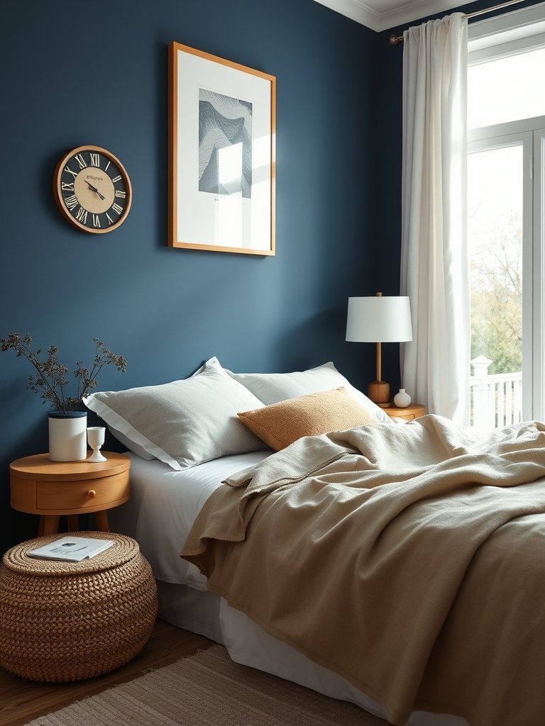 Paint the Walls a Deep Navy