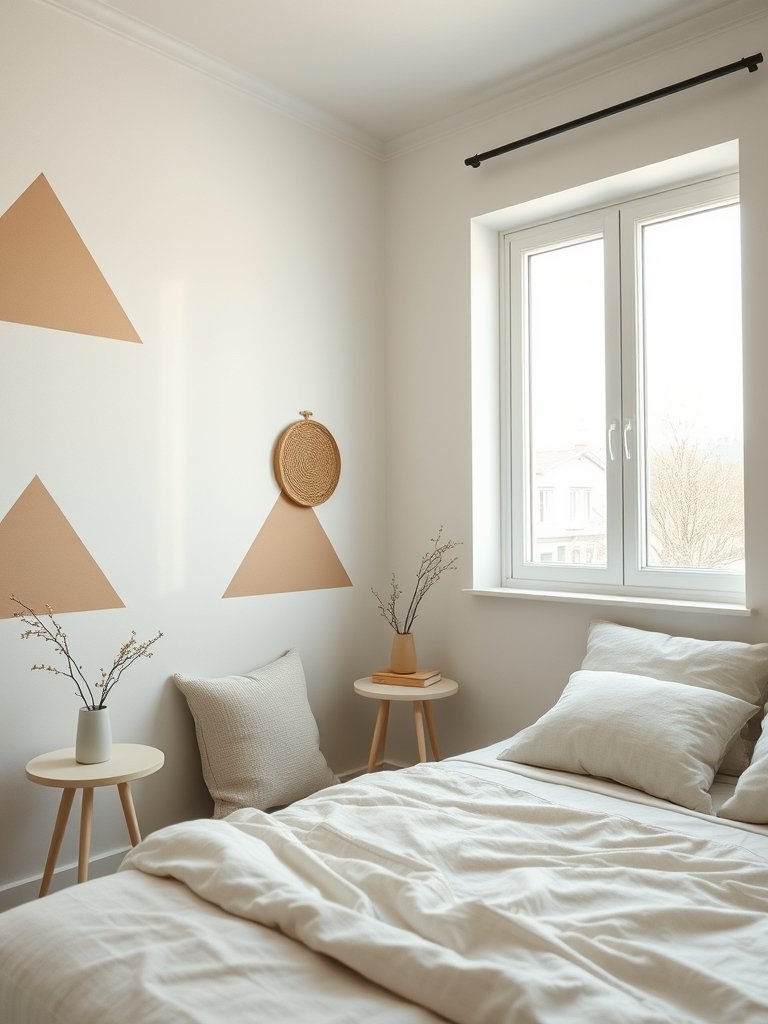 Painted Geometric Wall Patterns