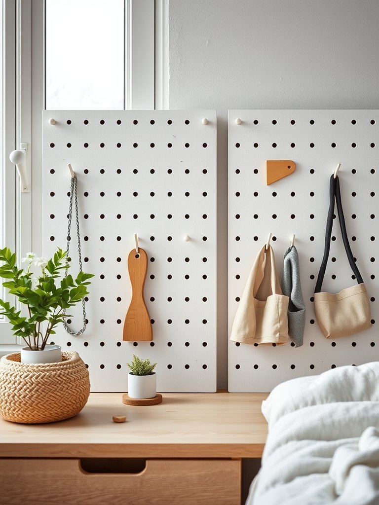 Pegboards for Daily Gear