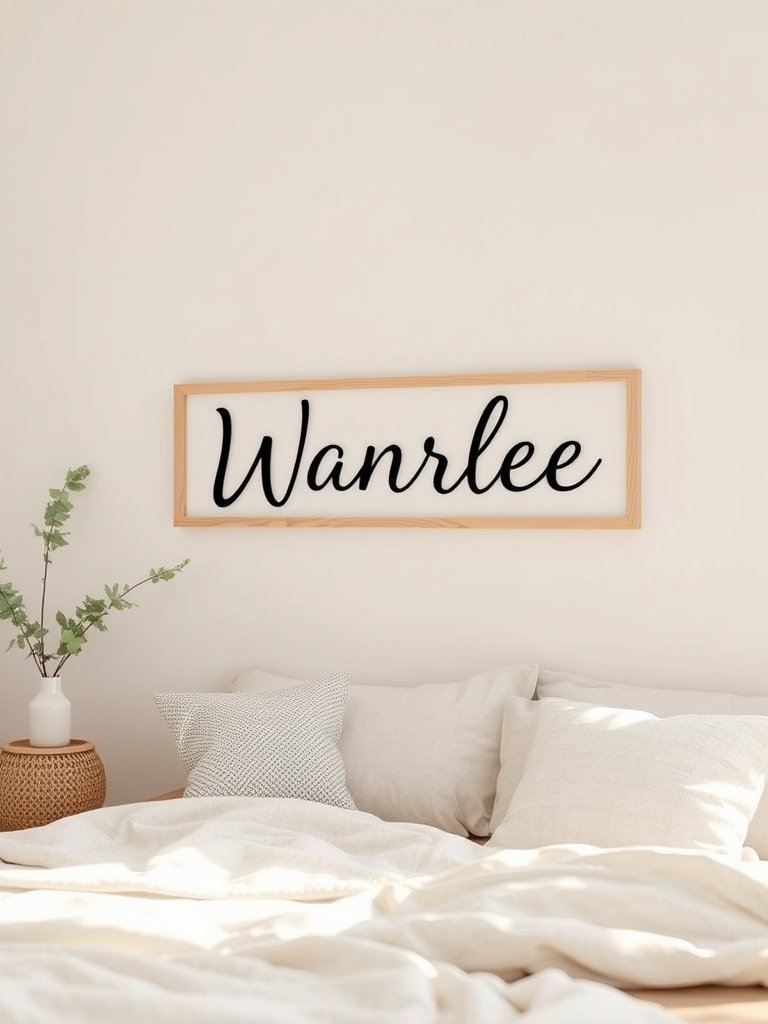 Personalized Name Wall Art