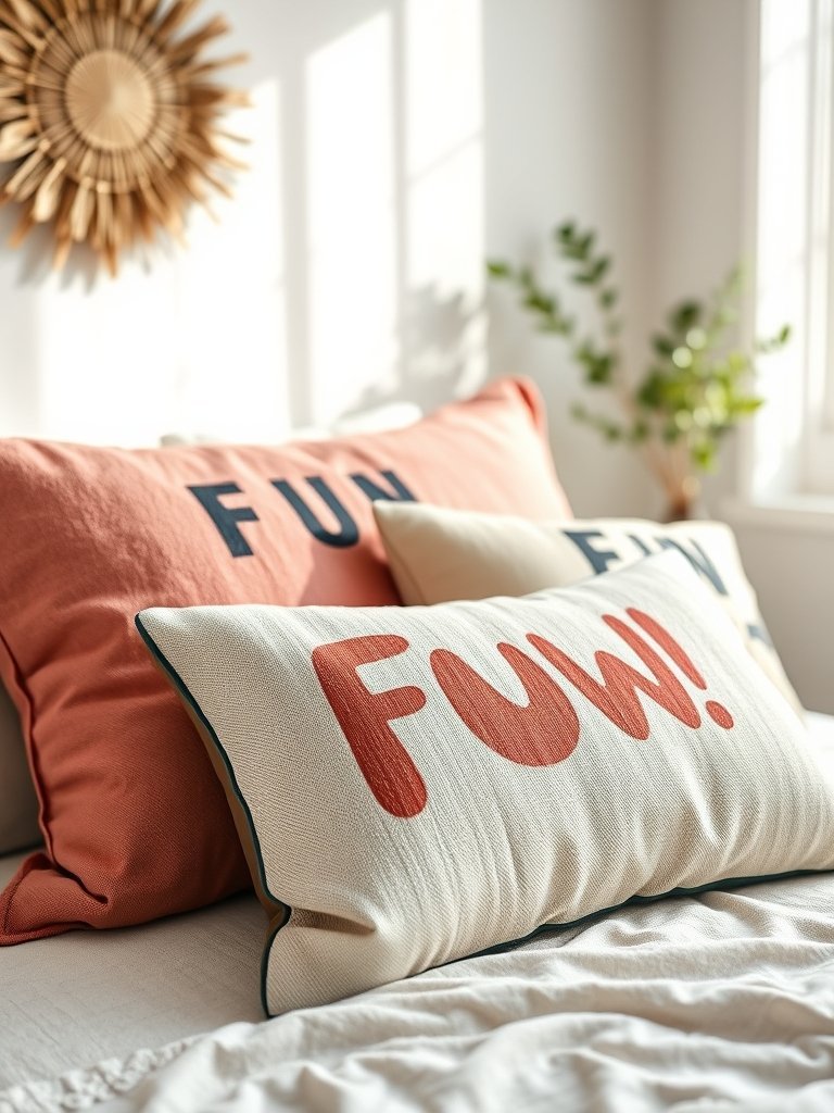Pick Fun Throw Pillows
