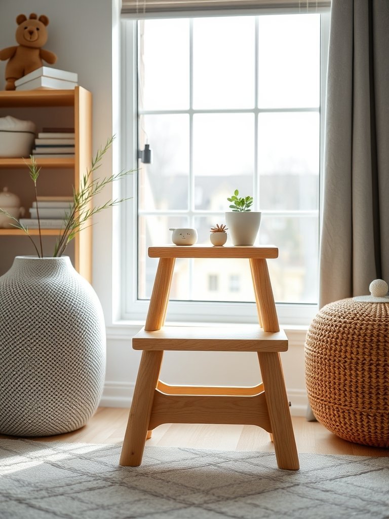 Provide a Sturdy Step Stool