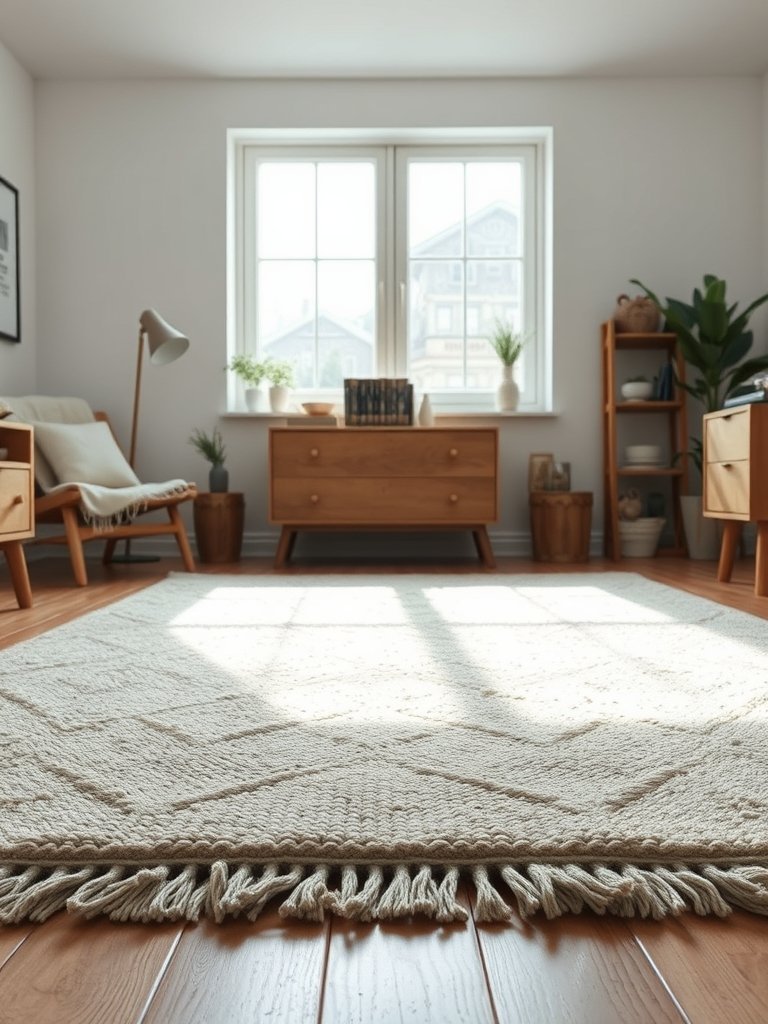 Put Down a Large Area Rug