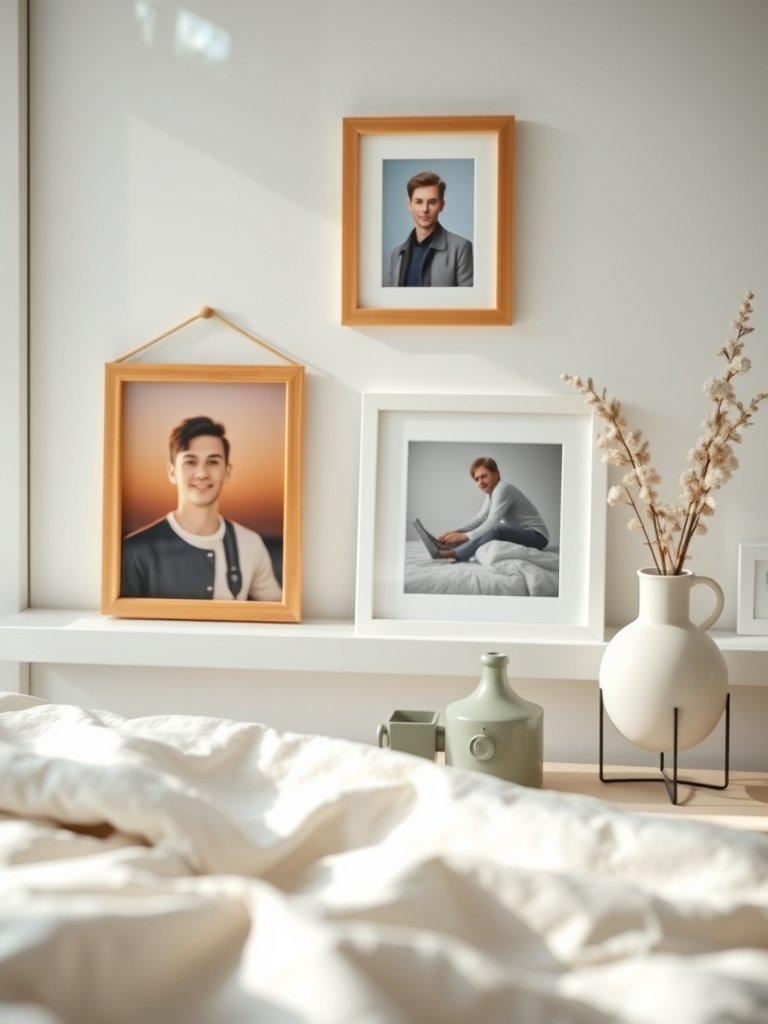 Put Up Personal Photo Frames