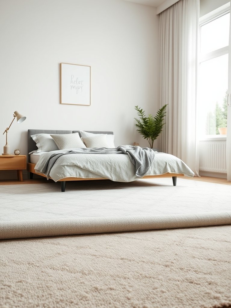 Roll Out A Large Area Rug