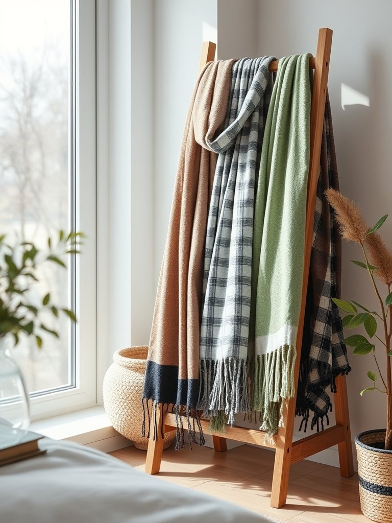 Scarf Display Ladder