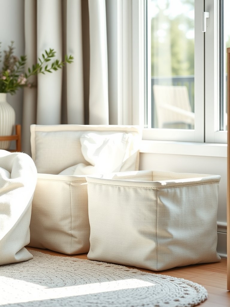 Select Sturdy Fabric Storage Bins