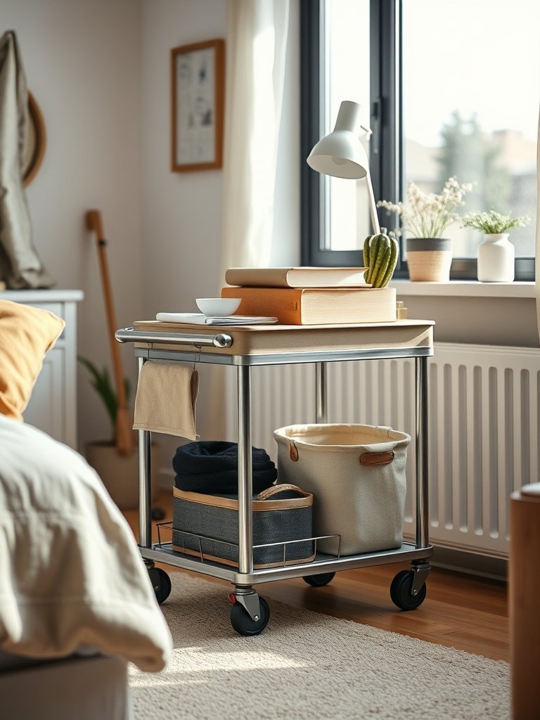 Set Up A Rolling Cart