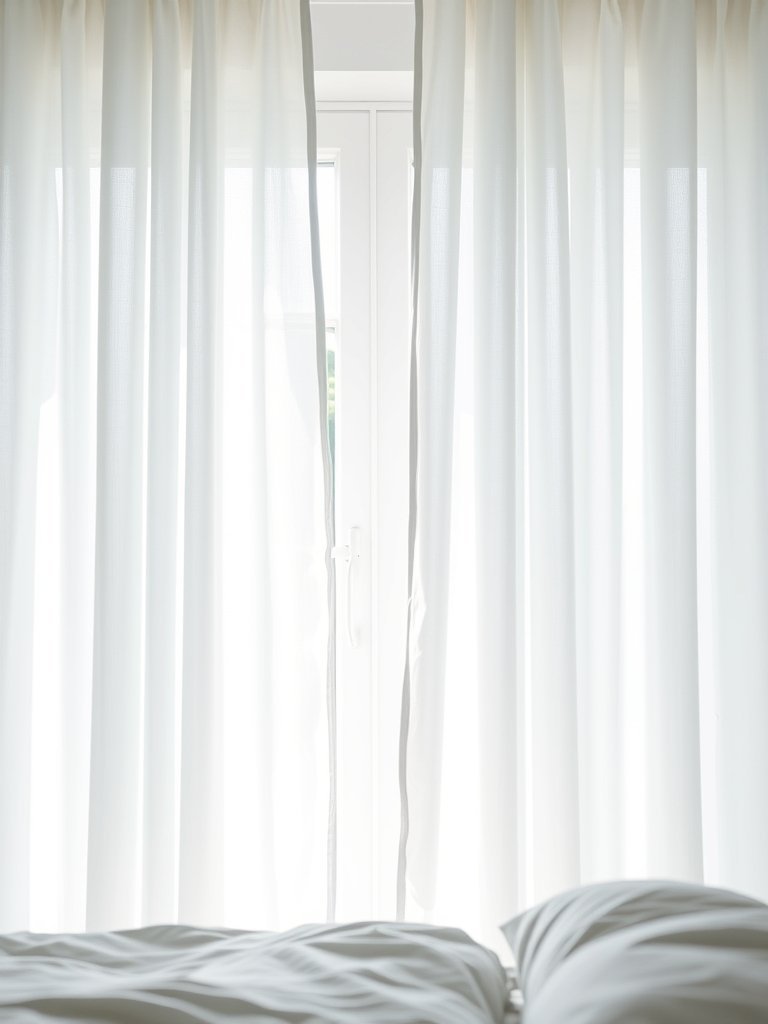 Sheer Curtains Let Light Flow