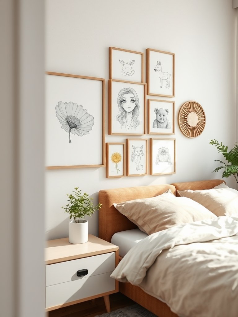 Sketch Out Gallery Wall Ideas