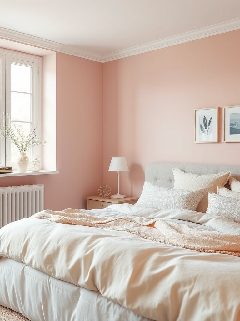 Sophisticated Blush Pink Walls