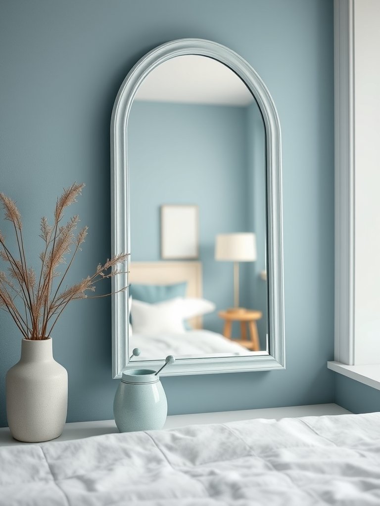 Statement Mirror Reflects Color