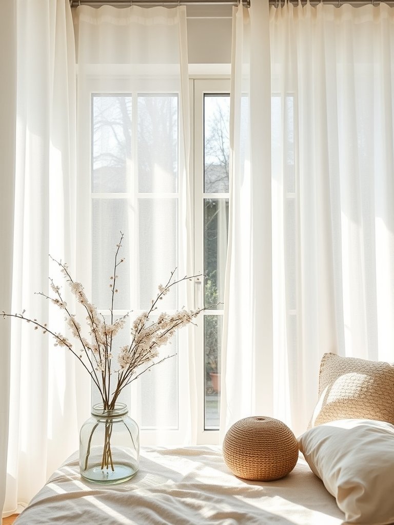 Swap Curtains for Sheer Fabrics