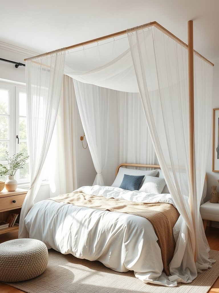 Try A Canopy For Bed
