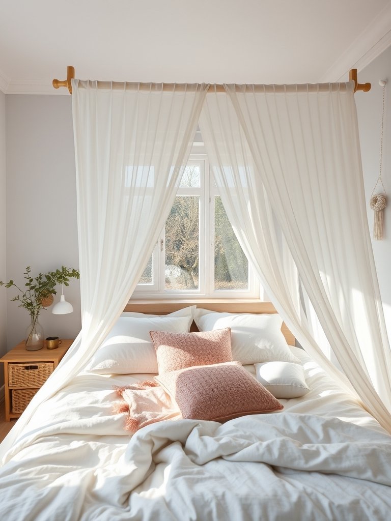 Try A Canopy Over Bed