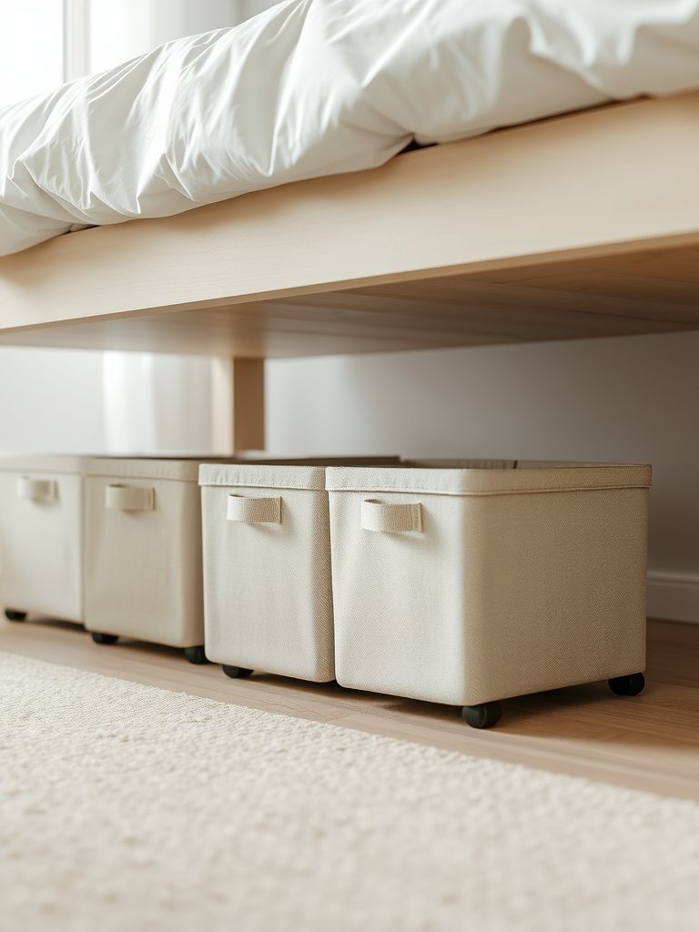 Under Bed Storage Bins With Wheels