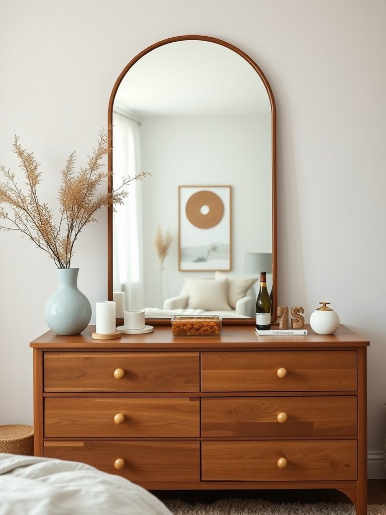 Use a Large Mirror to Open the Room