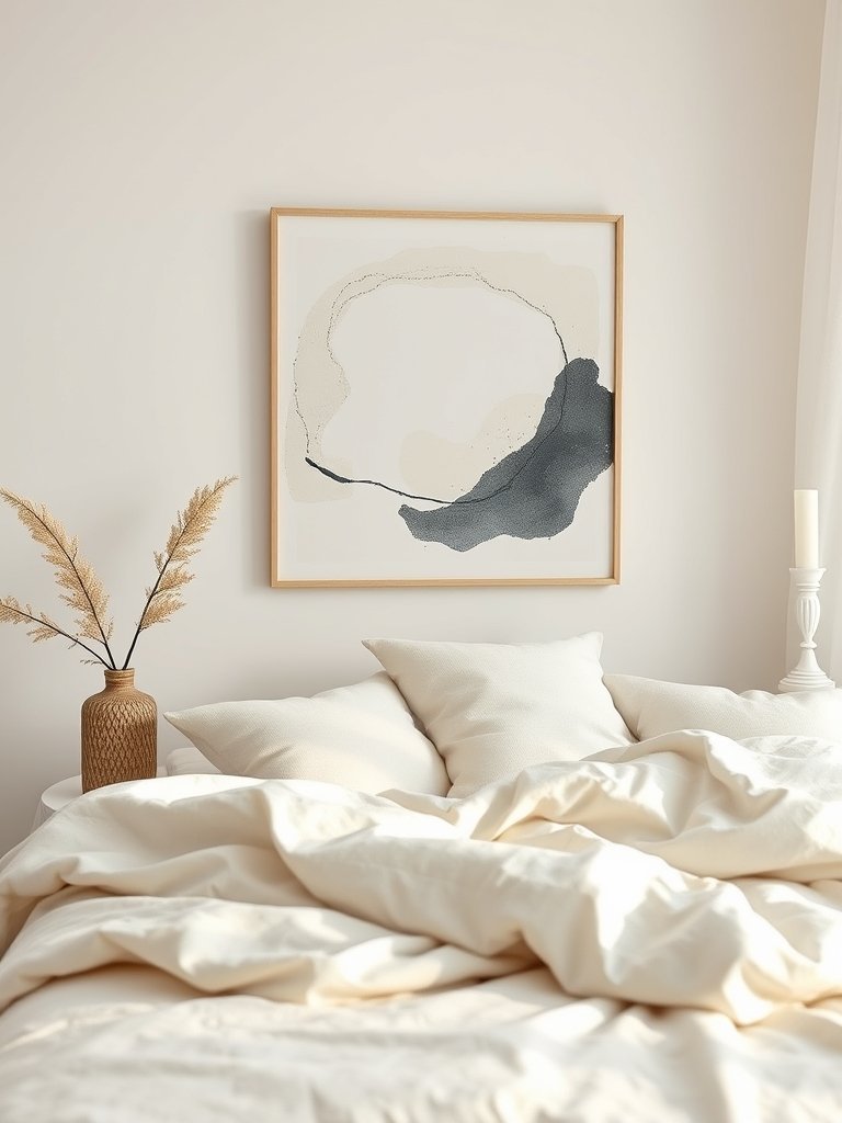 Use Abstract Cream Art