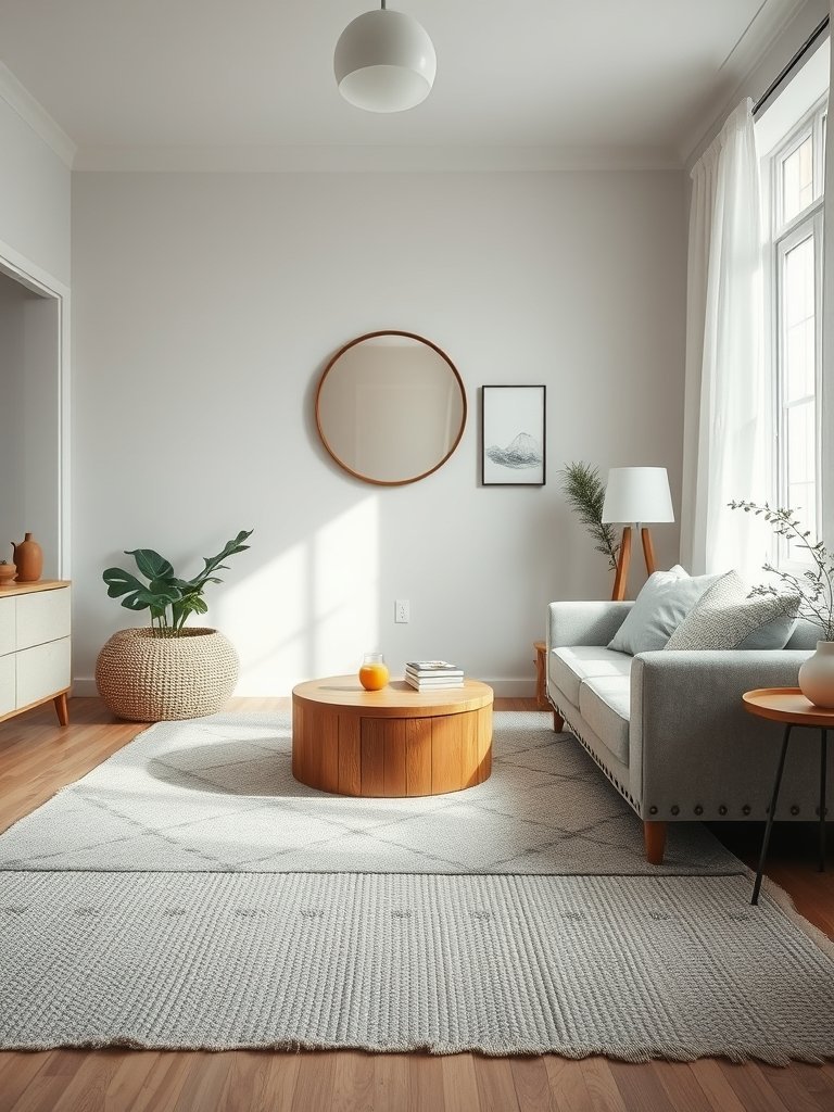 Use Area Rugs to Define the Space