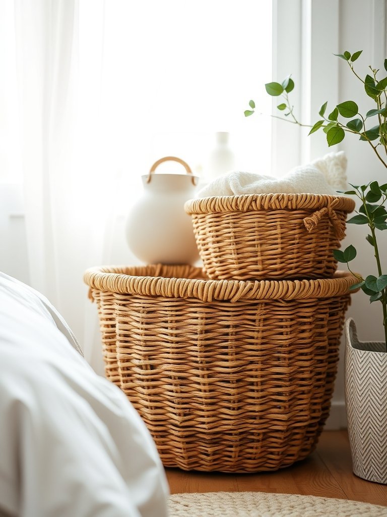 Use Baskets for Extra Storage