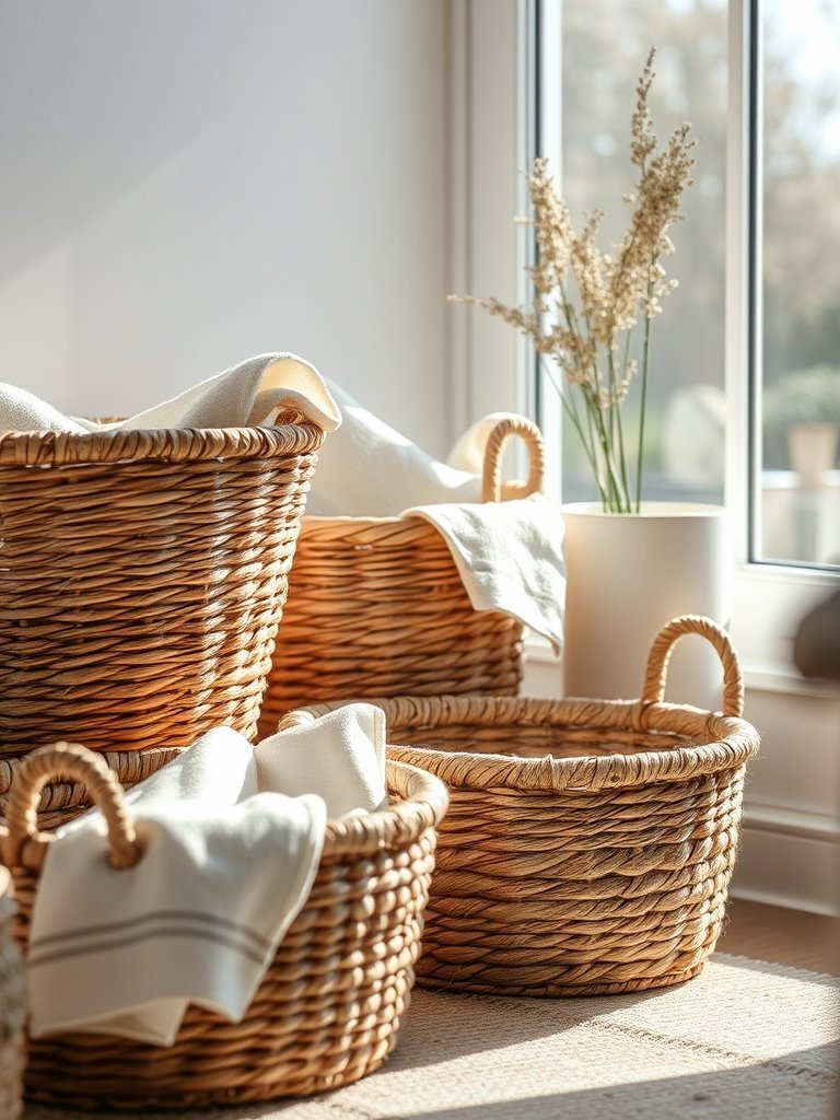 Use Baskets for Soft Storage