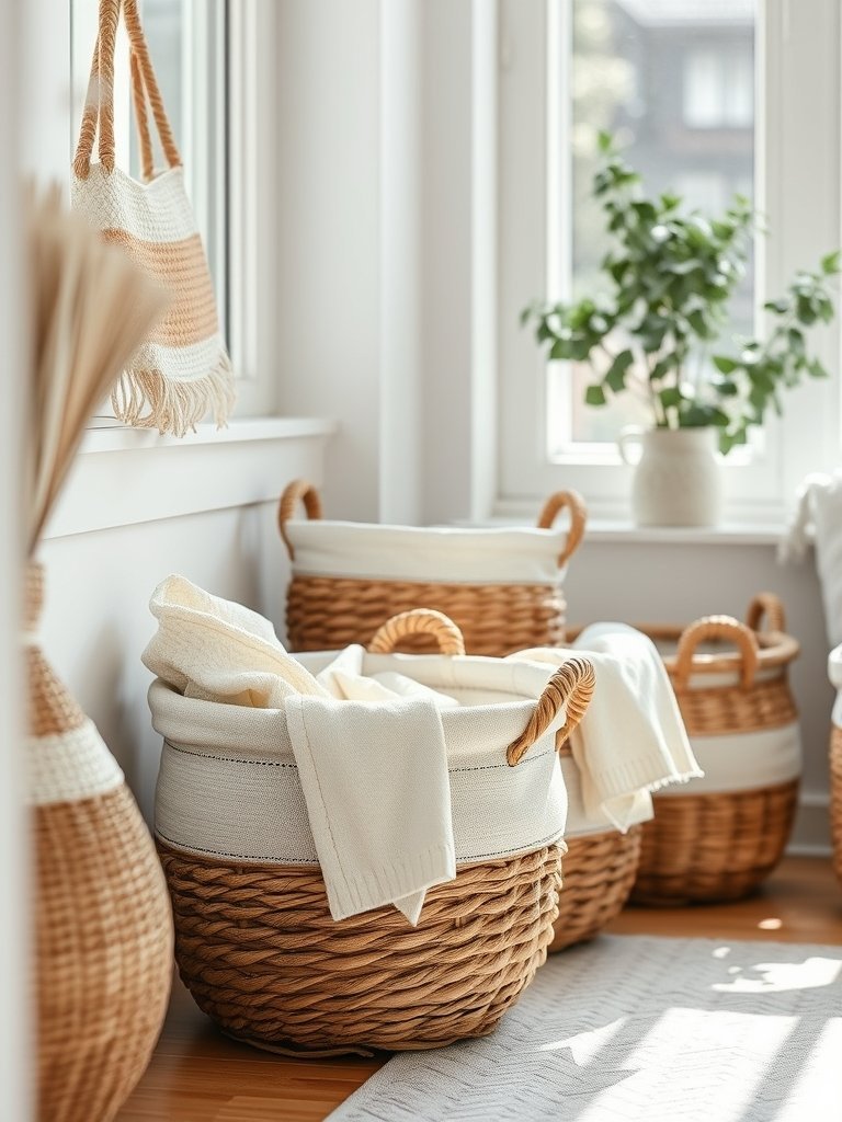 Use Baskets For Storage