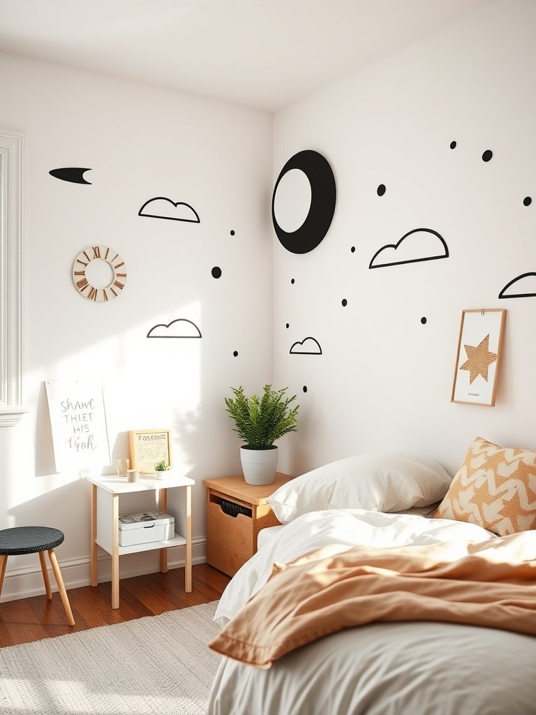 Use Bold Wall Decals For Impact